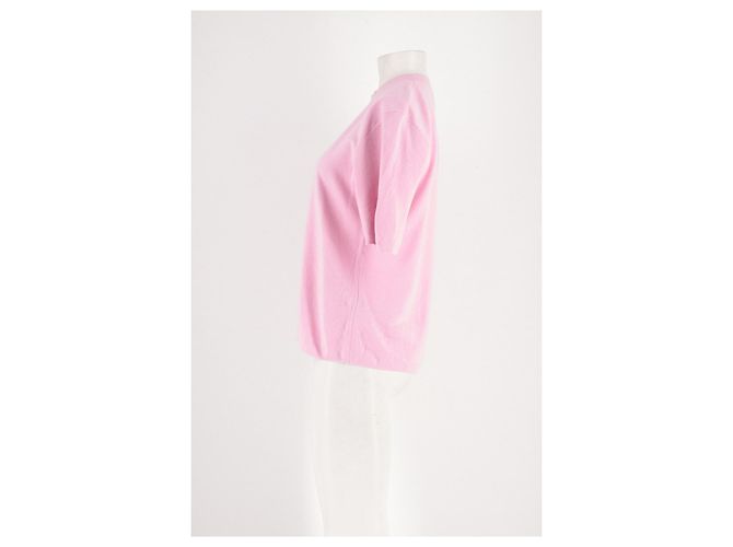 Eric Bompard T-Shirt aus Baumwolle Rosa - Ansicht 5