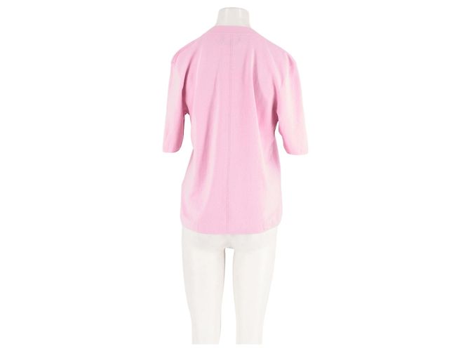 Eric Bompard T-Shirt aus Baumwolle Rosa - Ansicht 6