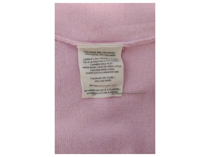 Eric Bompard T-Shirt aus Baumwolle Rosa - Ansicht 8