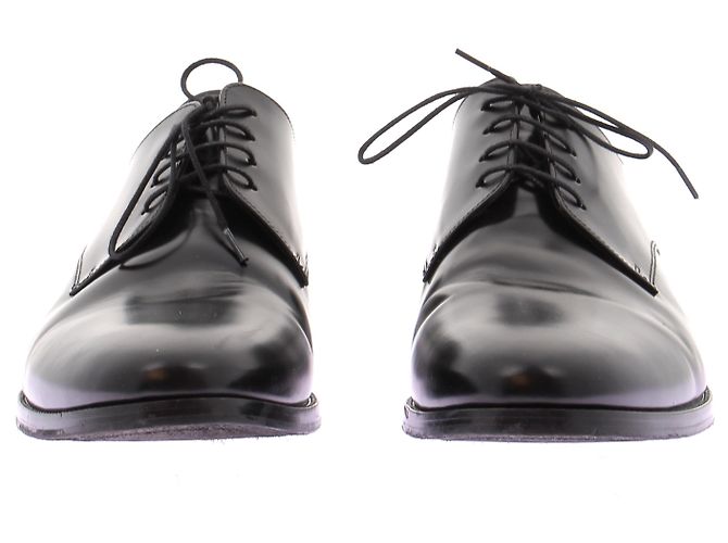 Autre Marque Derbies Steve en cuir noir - vue 3