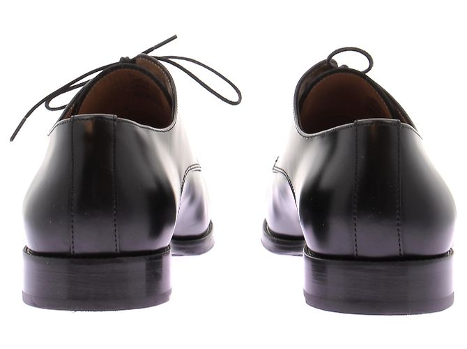 Autre Marque Derbies Steve en cuir noir - vue 7