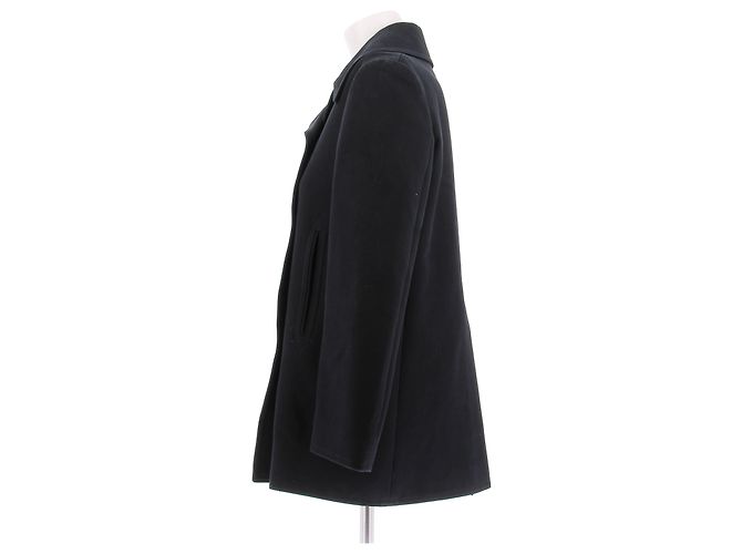 Dior Abrigo cruzado azul marino - vista 4