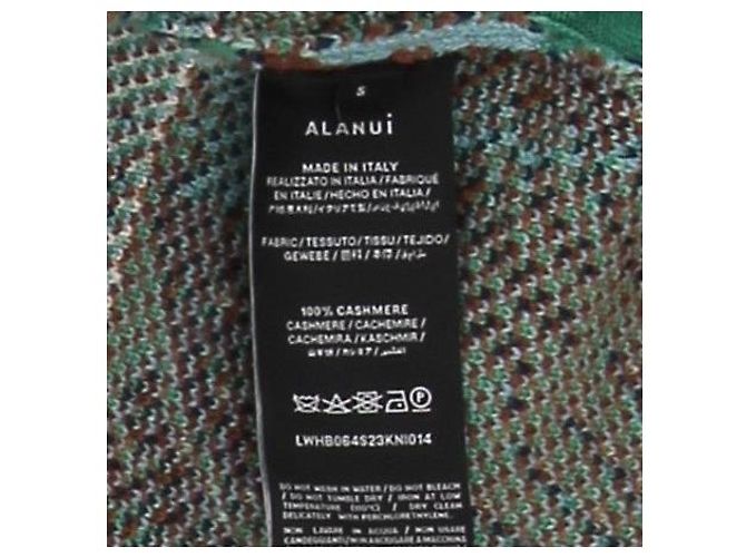 Alanui Colete de cashmere verde - vista 5