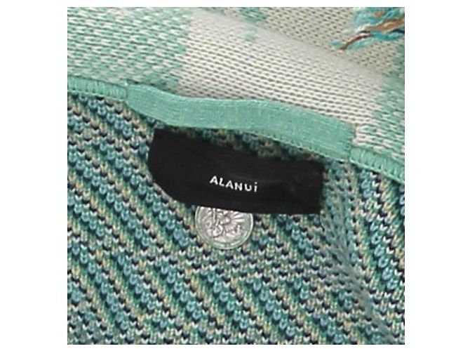 Alanui Colete de cashmere verde - vista 6
