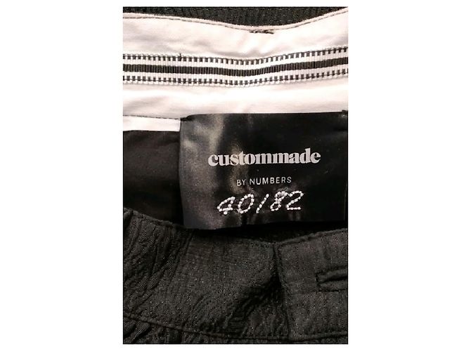 Autre Marque CUSTOMMADE Schwarze Shorts mit Blumenmuster - Ansicht 5