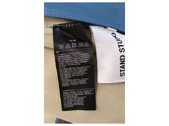Autre Marque Casaco azul de viscose STAND STUDIO - vista 8