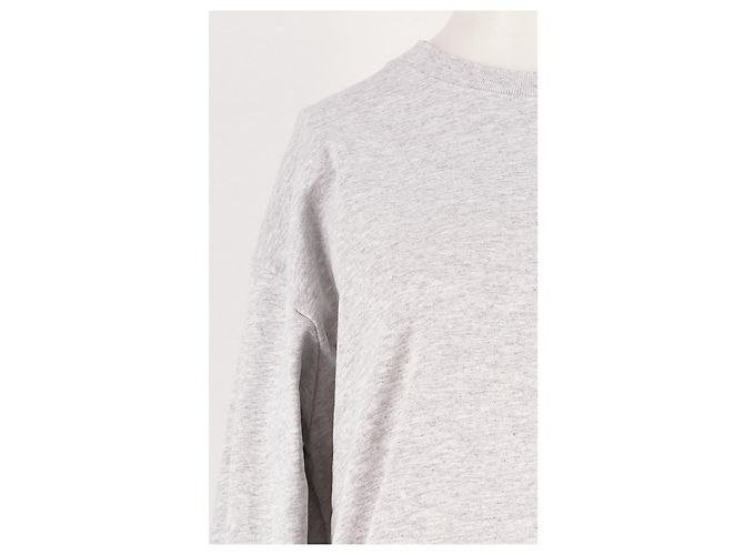 Autre Marque Sudadera de algodón gris SPORTY & RICH - vista 6