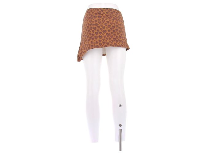 Autre Marque Falda de baño con estampado de leopardo ESTHETE Marrón - vista 2