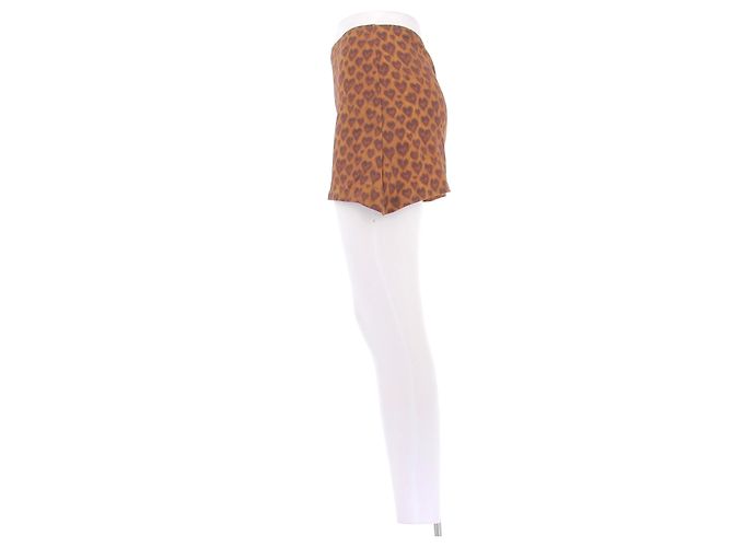 Autre Marque Falda de baño con estampado de leopardo ESTHETE Marrón - vista 4