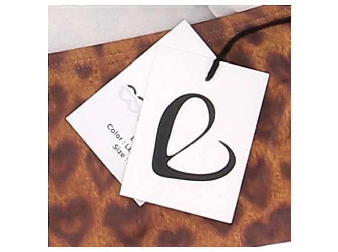 Autre Marque Falda de baño con estampado de leopardo ESTHETE Marrón - vista 7