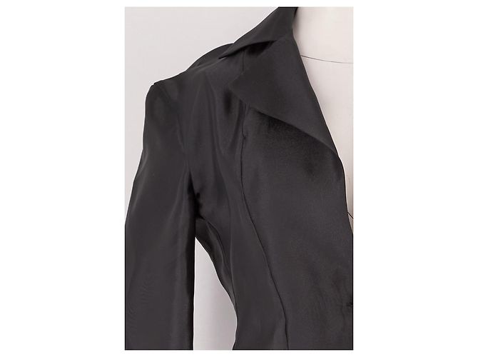 Autre Marque SELEZZA Kurzer schwarzer Blazer - Ansicht 6