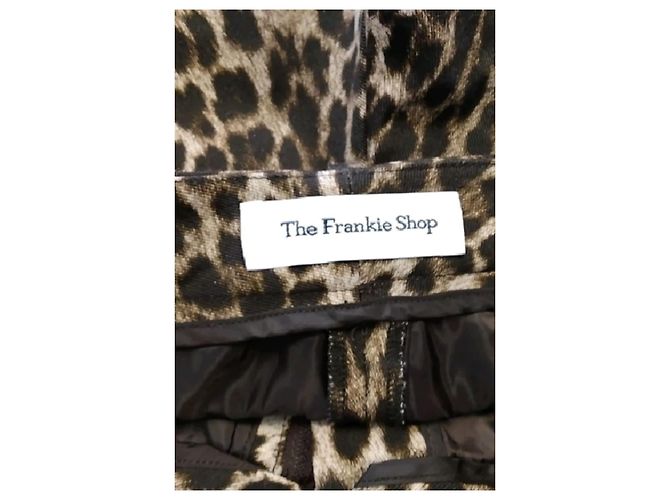 Autre Marque Baumwollshorts mit Leopardenprint - Ansicht 5