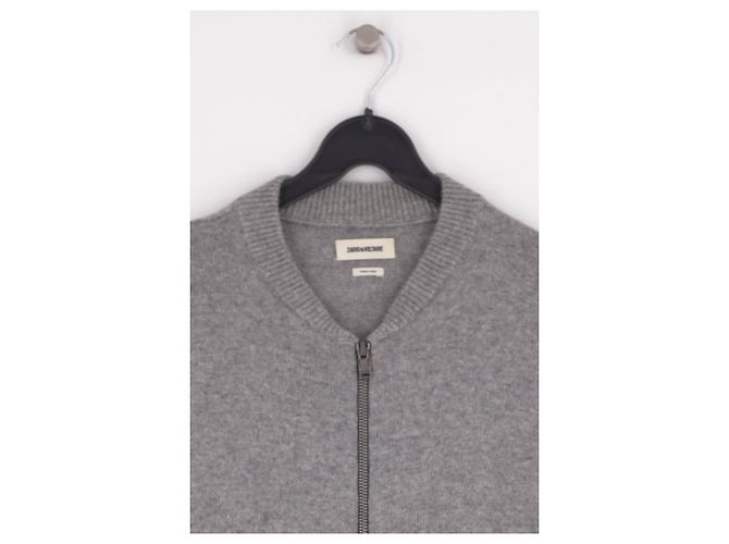 Zadig & Voltaire Gray Wool Cardigan - view 3