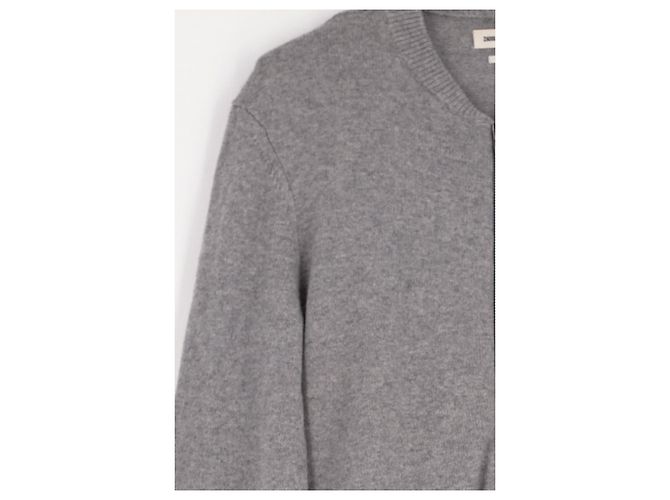 Zadig & Voltaire Gray Wool Cardigan - view 4