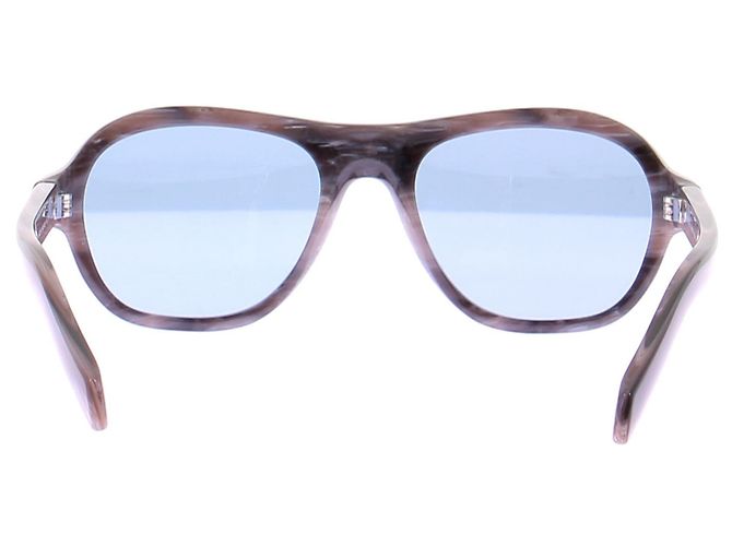 Prada Lunettes de soleil Marron Gris - vue 3