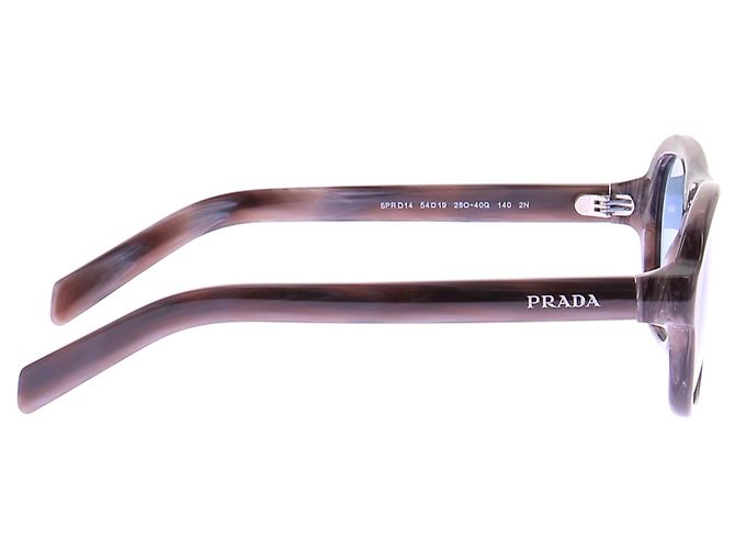 Prada Lunettes de soleil Marron Gris - vue 4