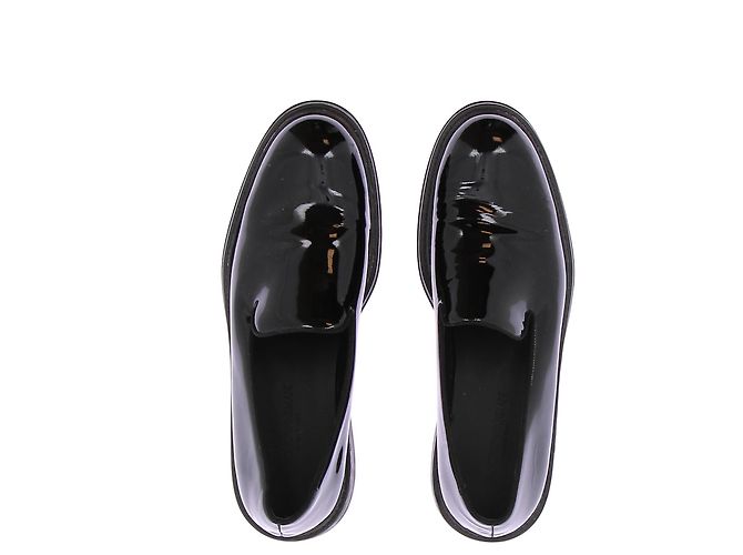 Emporio Armani Mocassini in pelle verniciata - vista 6