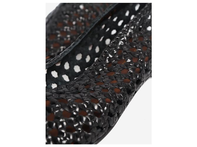 Autre Marque The Woven Paz flats schwarz - Größe EU 36.5 - Ansicht 4