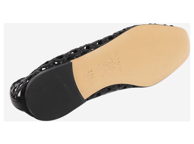 Autre Marque The Woven Paz flats schwarz - Größe EU 36.5 - Ansicht 6