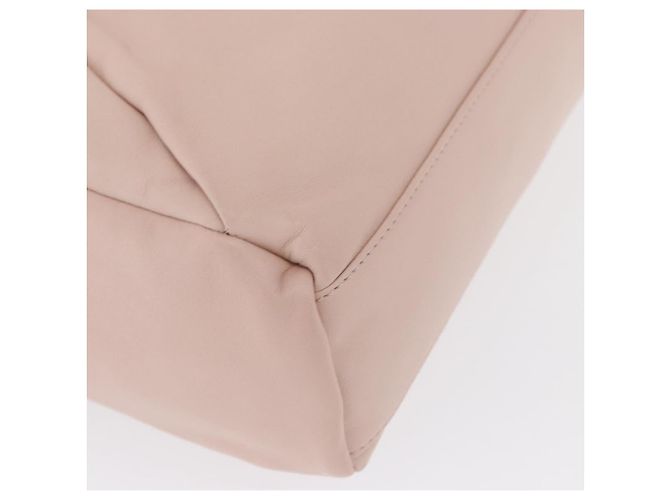 Borsa a tracolla Salvatore Ferragamo Vala Ribbon in pelle Rosa Oro - vista 8