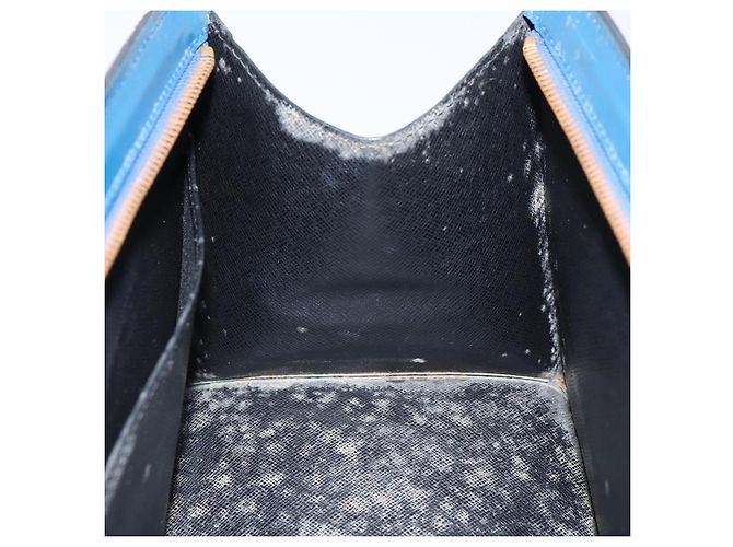 LOUIS VUITTON Epi Sac Triangle Hand Bag Blue M52095 LV - vista 19