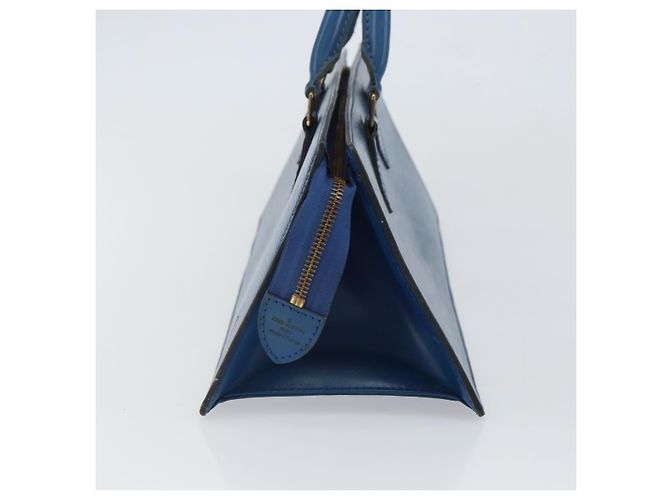 LOUIS VUITTON Epi Sac Triangle Hand Bag Blue M52095 LV - vista 4