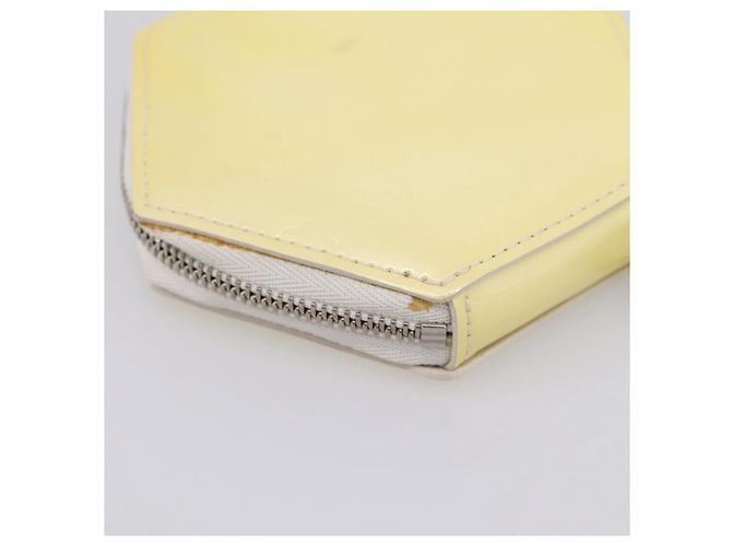 LOUIS VUITTON Vernis Porte Monnaie Flocon Purse Perle M58216 LV - vista 17