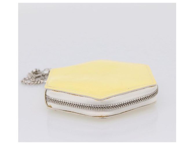 LOUIS VUITTON Vernis Porte Monnaie Flocon Purse Perle M58216 LV - vista 4
