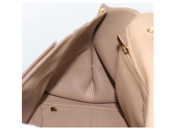 Borsa Salvatore Ferragamo Gancini in pelle 2way Beige Gold - vista 22