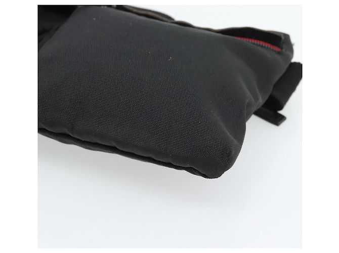 Bolsa de cintura GUCCI Nylon Black Silver 28566 - vista 16