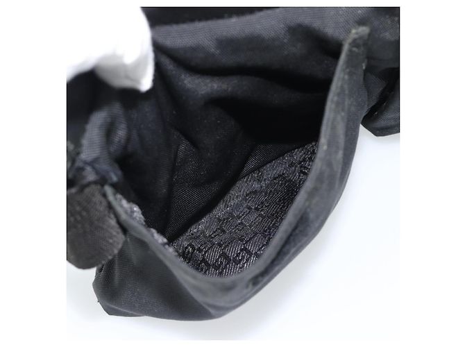 Bolsa de cintura GUCCI Nylon Black Silver 28566 - vista 22