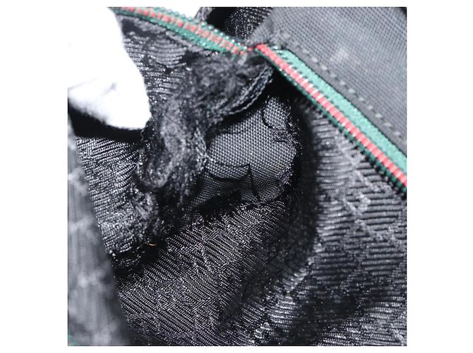 Bolsa de cintura GUCCI Nylon Black Silver 28566 - vista 25