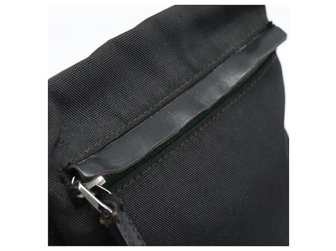 Bolsa de cintura GUCCI Nylon Black Silver 28566 - vista 9