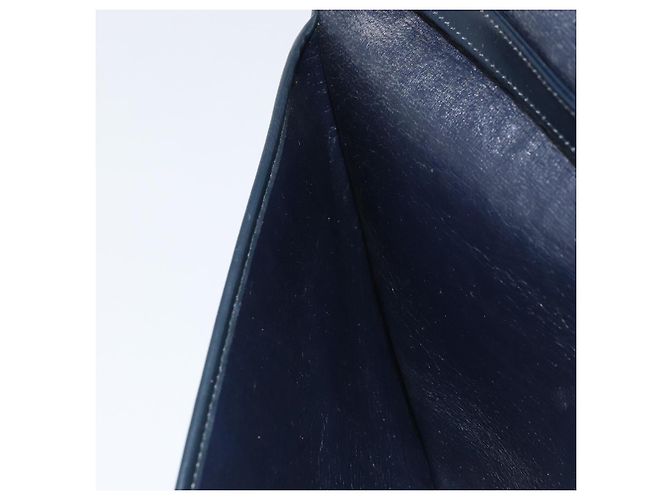 Christian Dior Trotter Canvas Schultertasche Navy Gold - Ansicht 19
