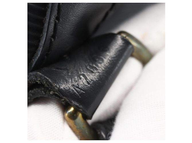 LOUIS VUITTON Epi Petit Noe Schultertasche Schwarz M44102 LV - Ansicht 12