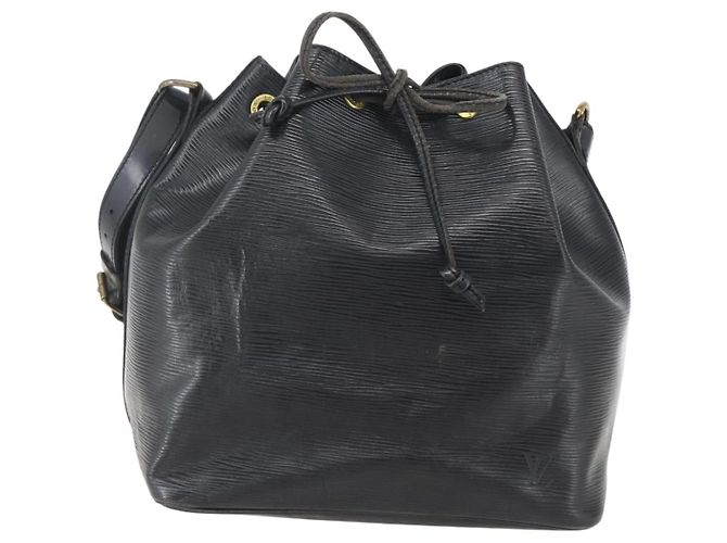 LOUIS VUITTON Epi Petit Noe Schultertasche Schwarz M44102 LV - Ansicht 13