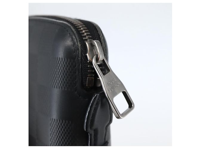 LOUIS VUITTON Damier Infini Organizer Atholl Tasche Schwarz N41382 LV - Ansicht 17