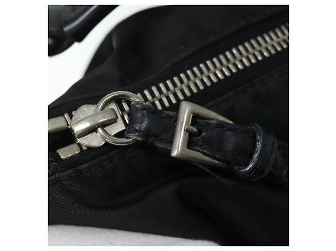 Jacquard Bolso de hombro PRADA Nylon Black - vista 11