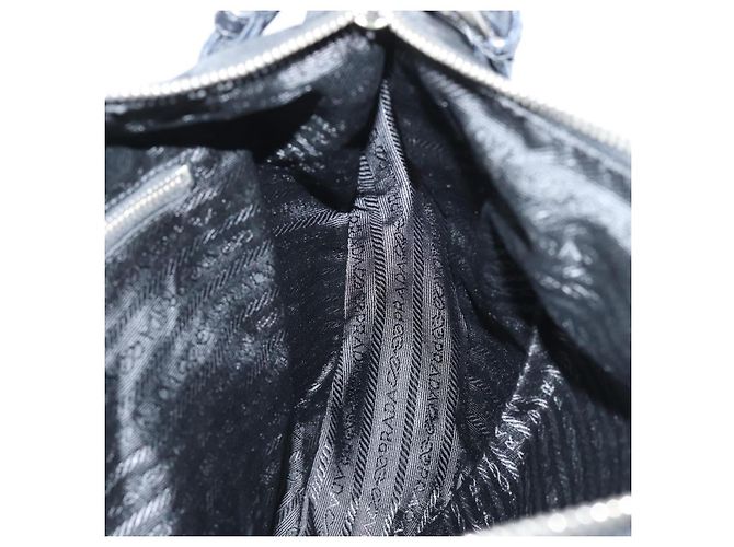 Jacquard Bolso de hombro PRADA Nylon Black - vista 20