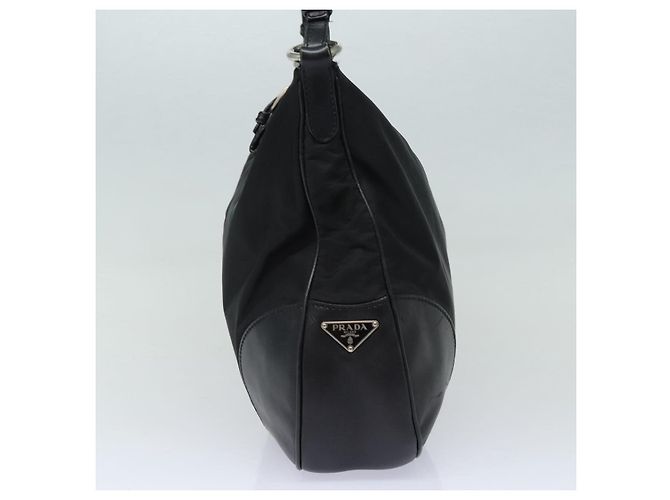 Jacquard Bolso de hombro PRADA Nylon Black - vista 4