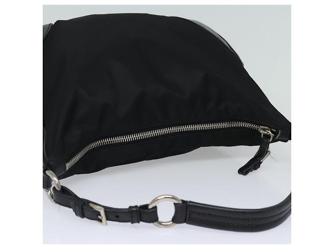 Jacquard Bolso de hombro PRADA Nylon Black - vista 6