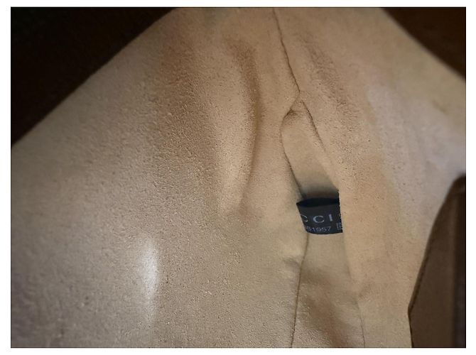 Bolso Gucci Jackie 1961 GG Supreme Canvas Marrón - vista 11
