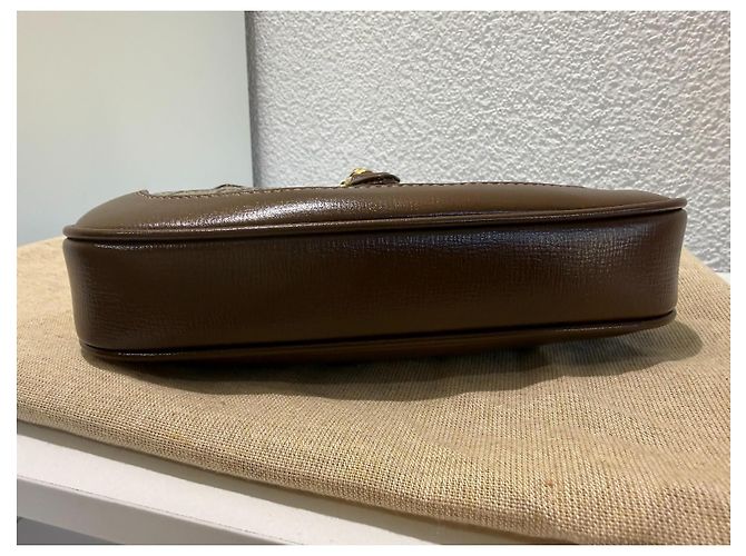 Bolso Gucci Jackie 1961 GG Supreme Canvas Marrón - vista 6