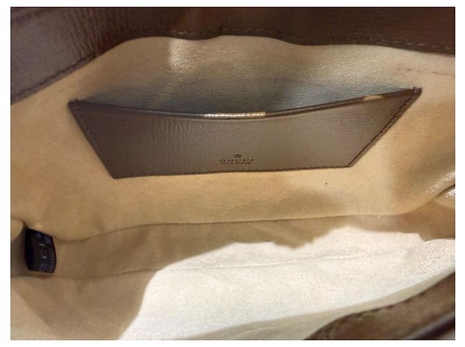 Bolso Gucci Jackie 1961 GG Supreme Canvas Marrón - vista 9