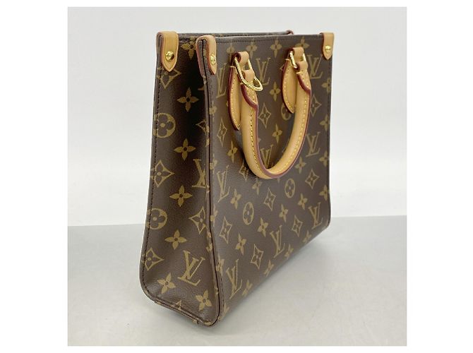 Borsa Louis Vuitton Monogram Sac Plat BB - vista 2