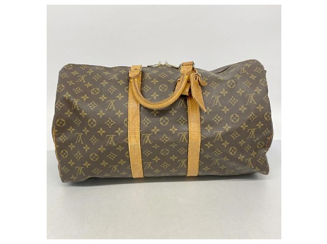 Louis Vuitton Boston Monogram Keepall Bandoulière 50 - vista 15