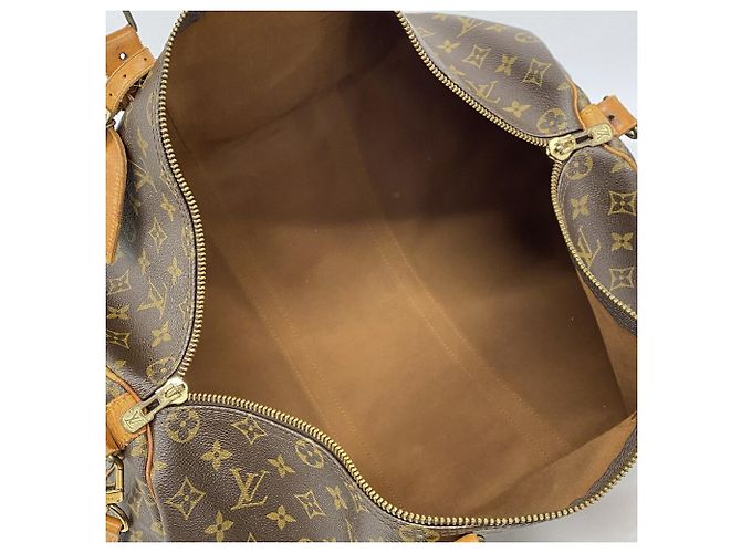 Louis Vuitton Boston Monogram Keepall Bandoulière 50 - vista 4