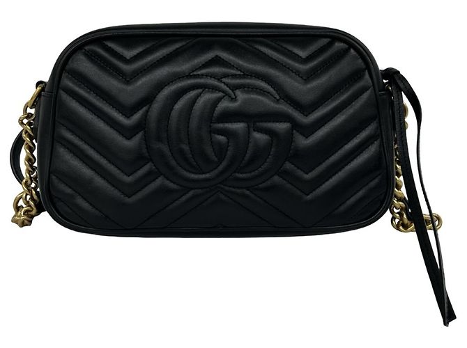Gucci GG Marmont gesteppte Leder-Schultertasche - Ansicht 3