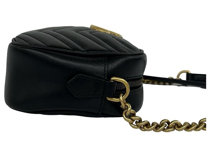Gucci GG Marmont gesteppte Leder-Schultertasche - Ansicht 6