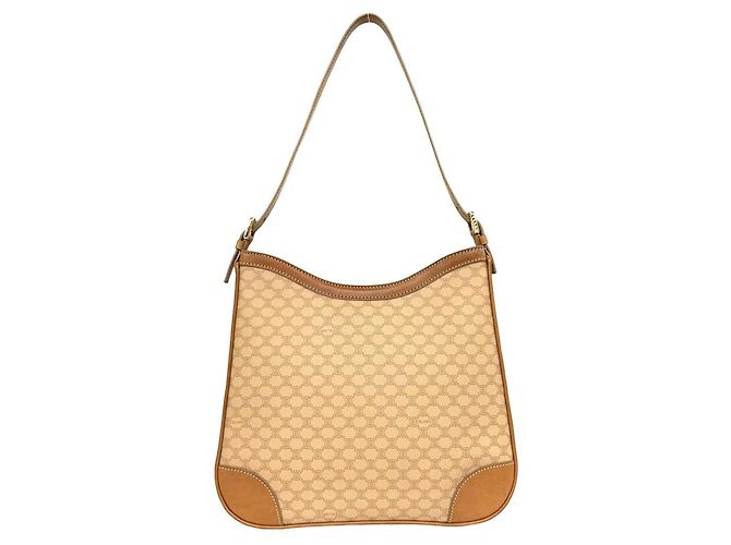 Céline CELINE Macadam Blazon Muster Leder Semi-One Shoulder Tasche - Ansicht 3